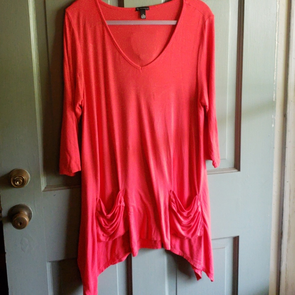 Coral tunic